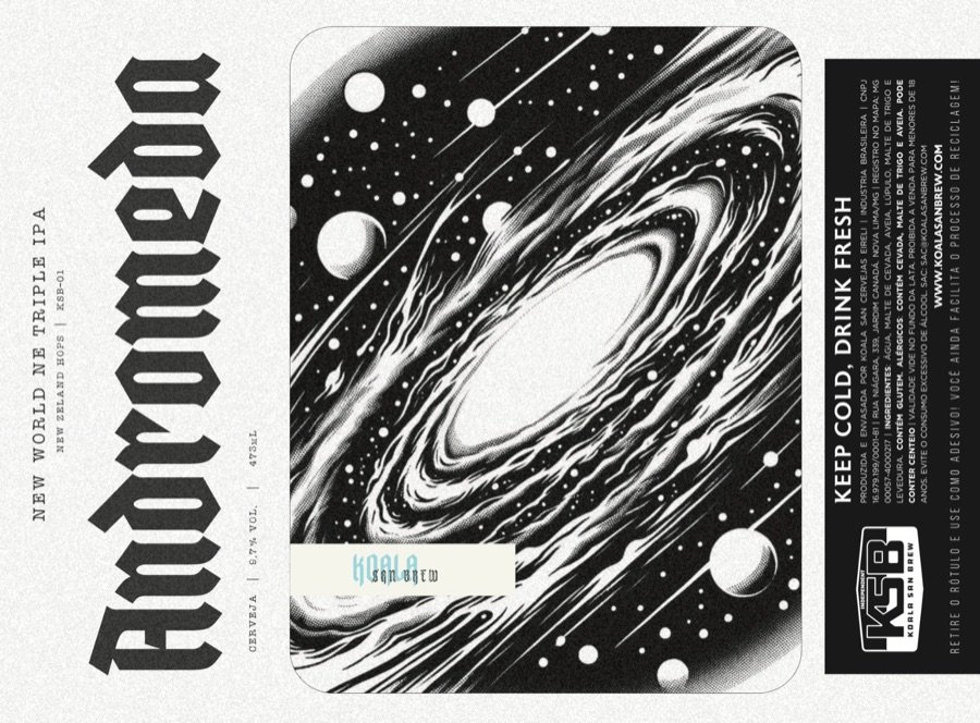 Andromeda label art
