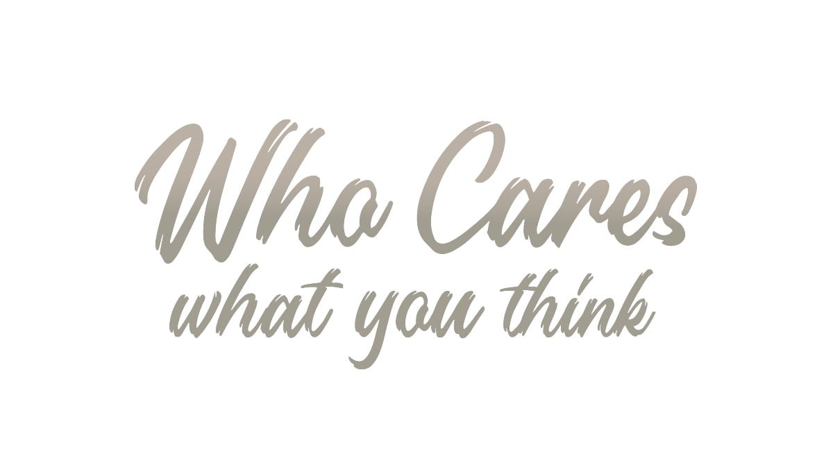 WHO CARES?